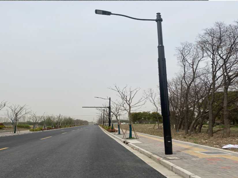 广宗县上海综合杆 太阳能路灯工程